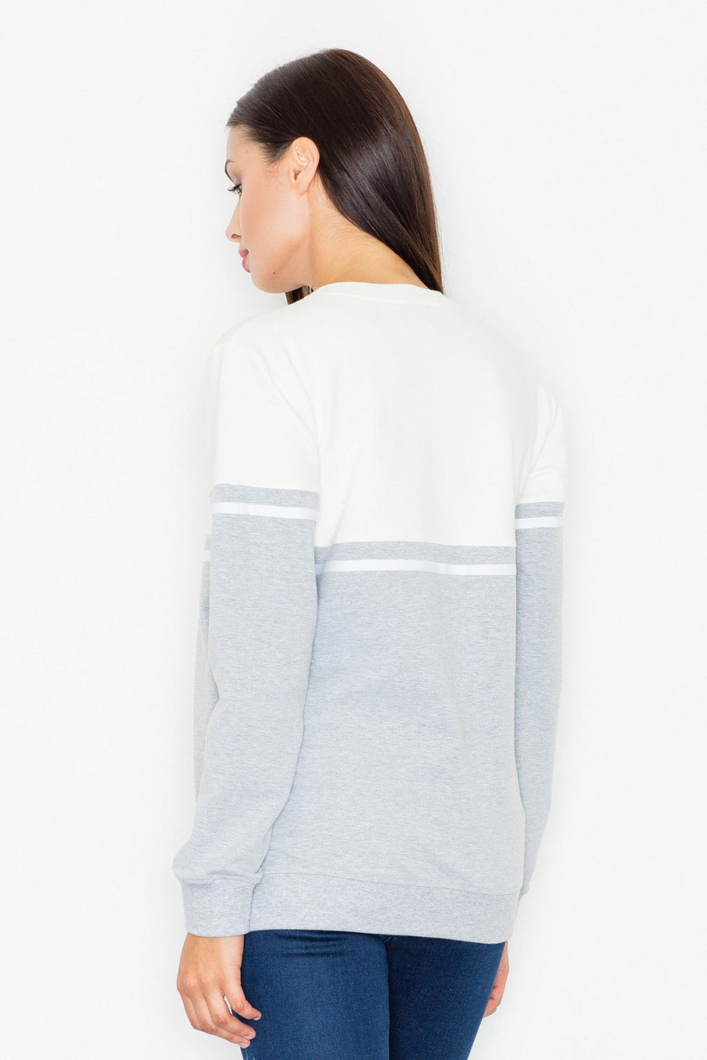 Figl Ecru Sweatshirt - view 3