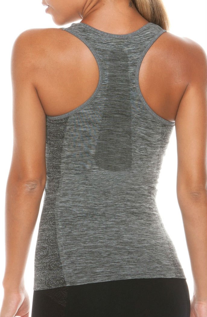 Control Body Sporty Tank Melange and Grey Bra - view 3
