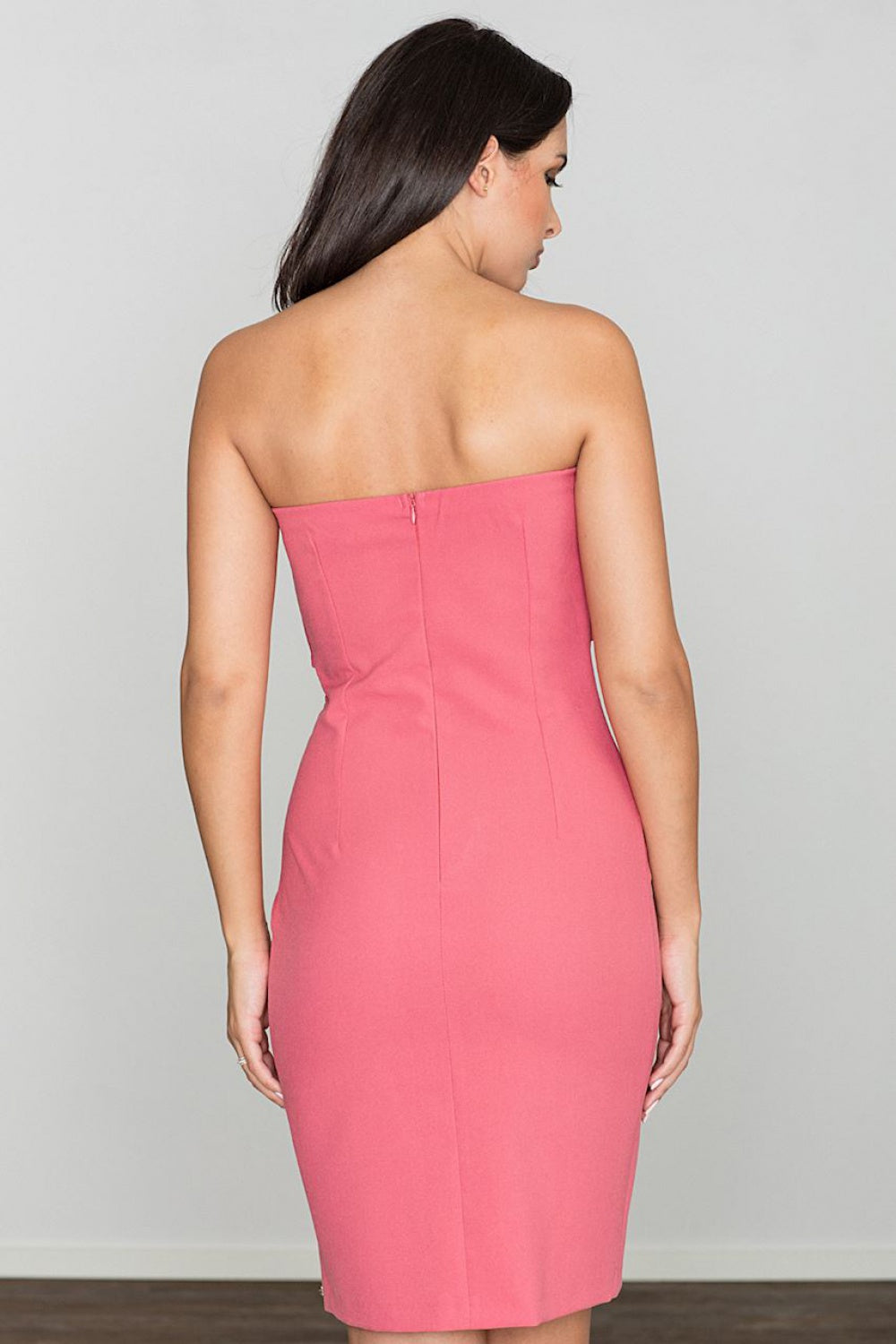 Figl Coral Bodycon Cocktail Dress - view 3