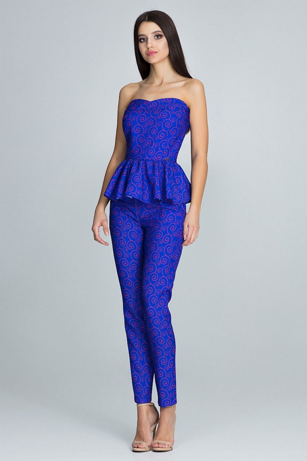 Figl Patterned Straight Co-Ord Set - view 2