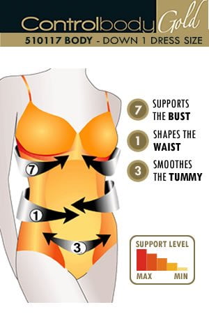 Control Body Black Shaping Body - view 4