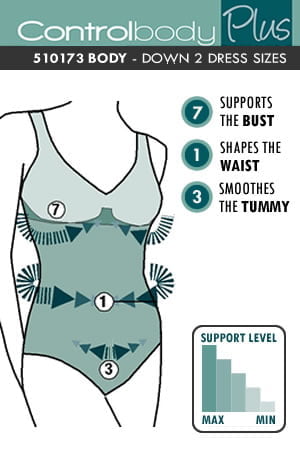 Control Body Skin Bodysuit - view 3