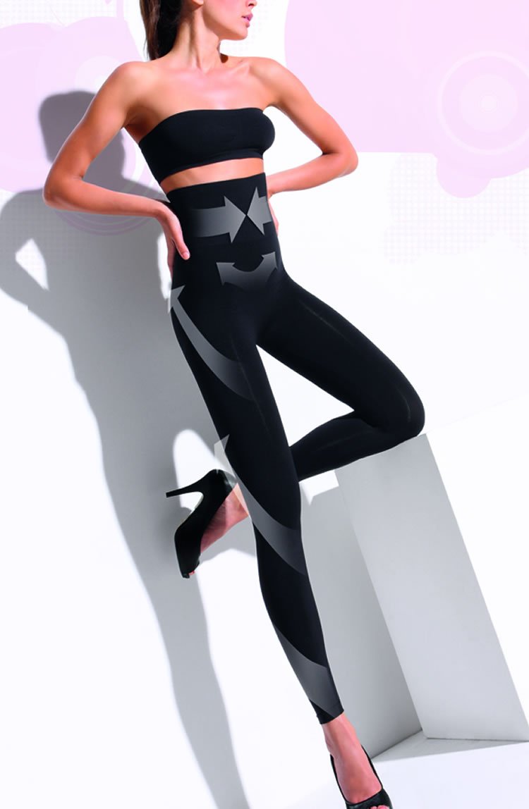 Control Body Black Shaping Leggings - view 2
