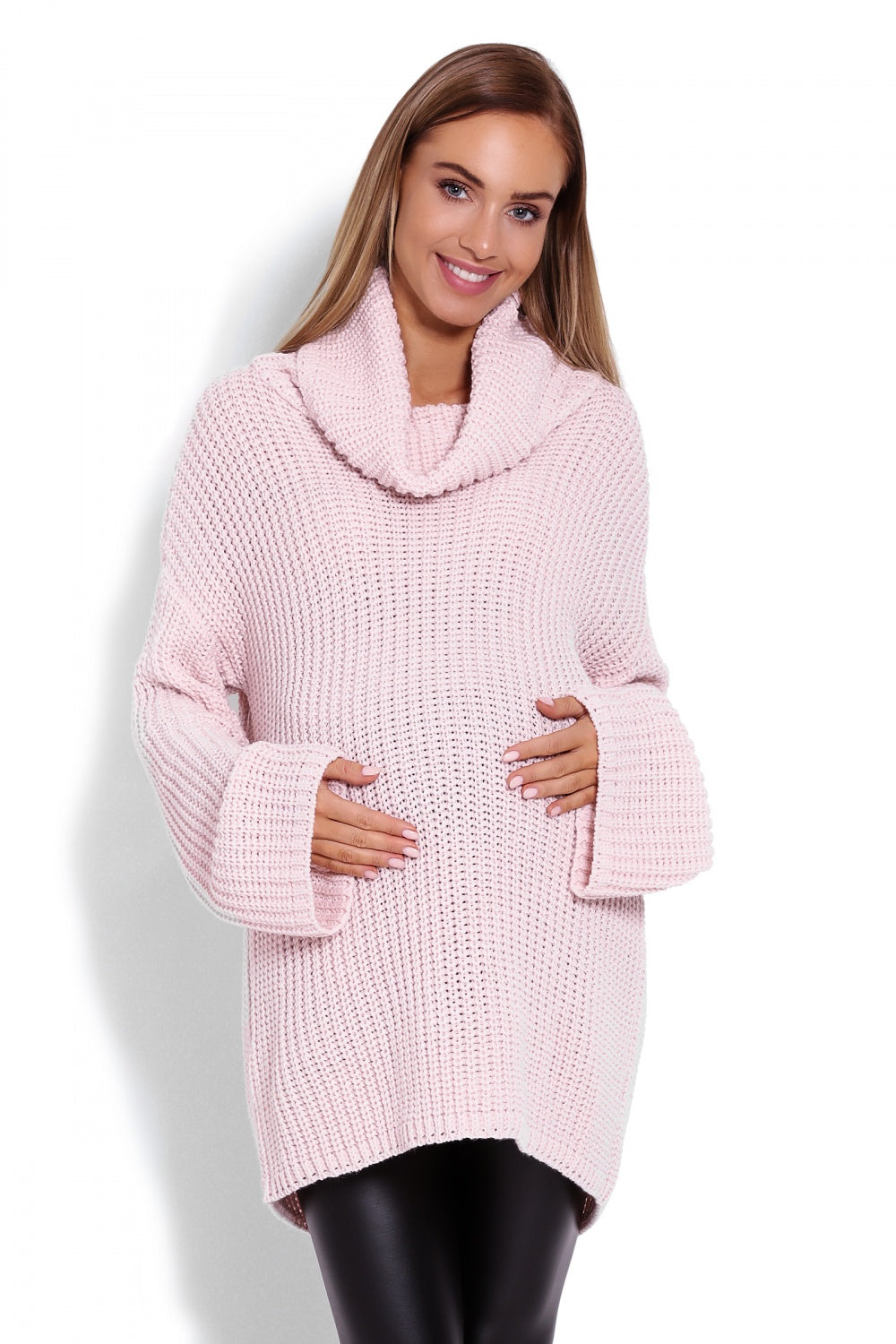PeeKaBoo Powder Pink Maternity Jumper