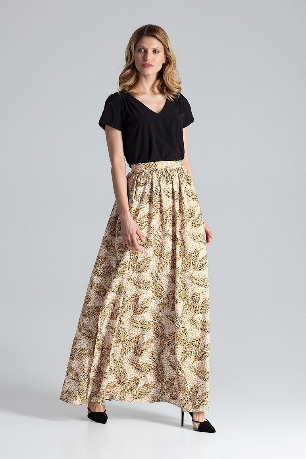 Figl Patterned Maxi Skirt
