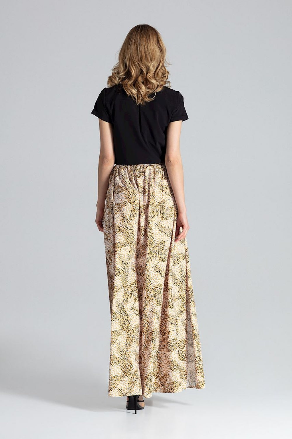 Figl Patterned Maxi Skirt - view 3