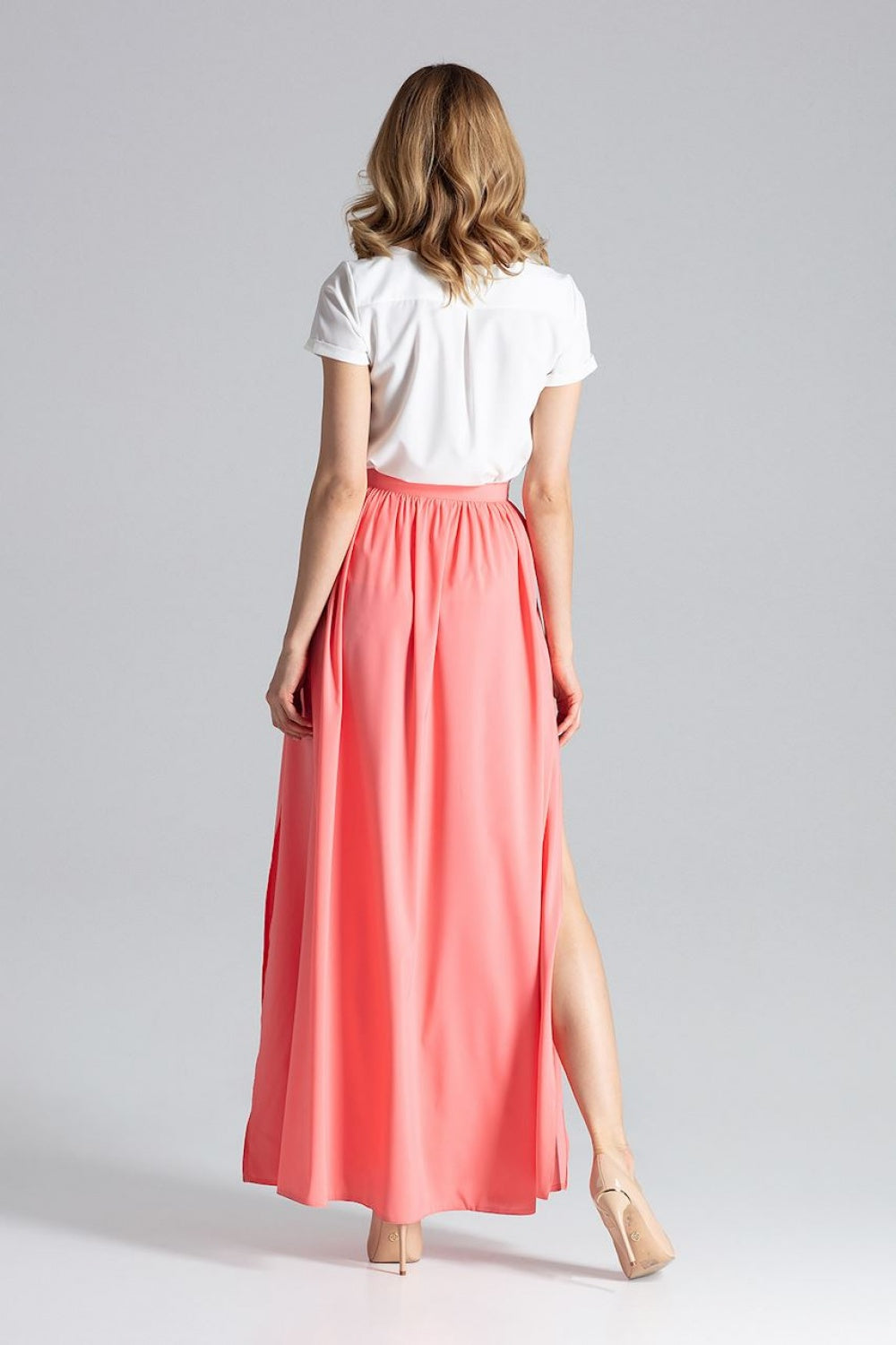 Figl Coral Maxi Skirt - view 3