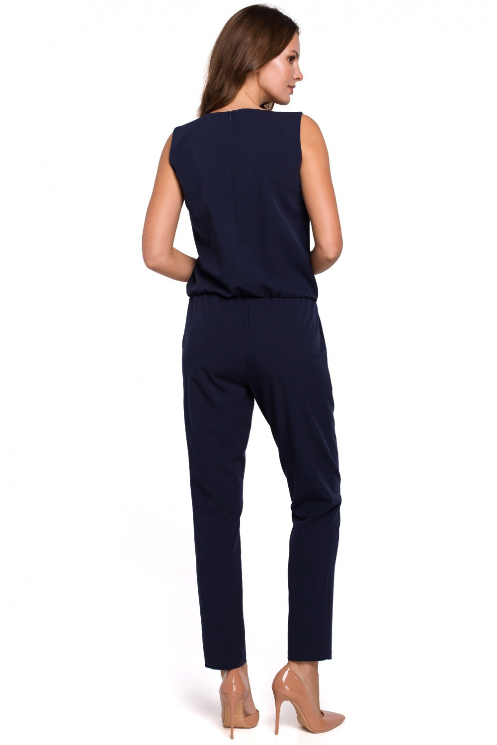Makover Navy Jumpsuit - view 2