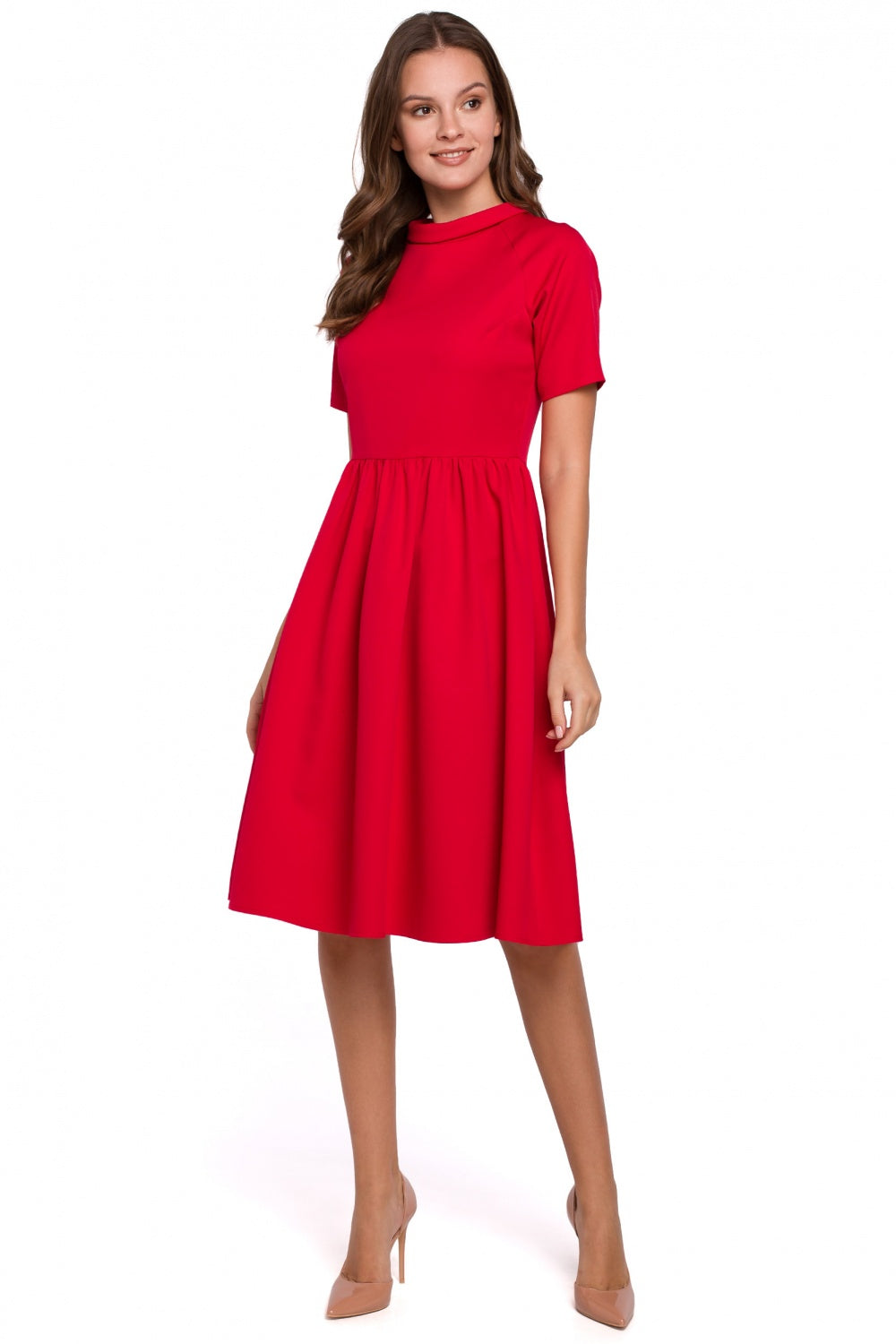 Makover Red Bodycon Dress