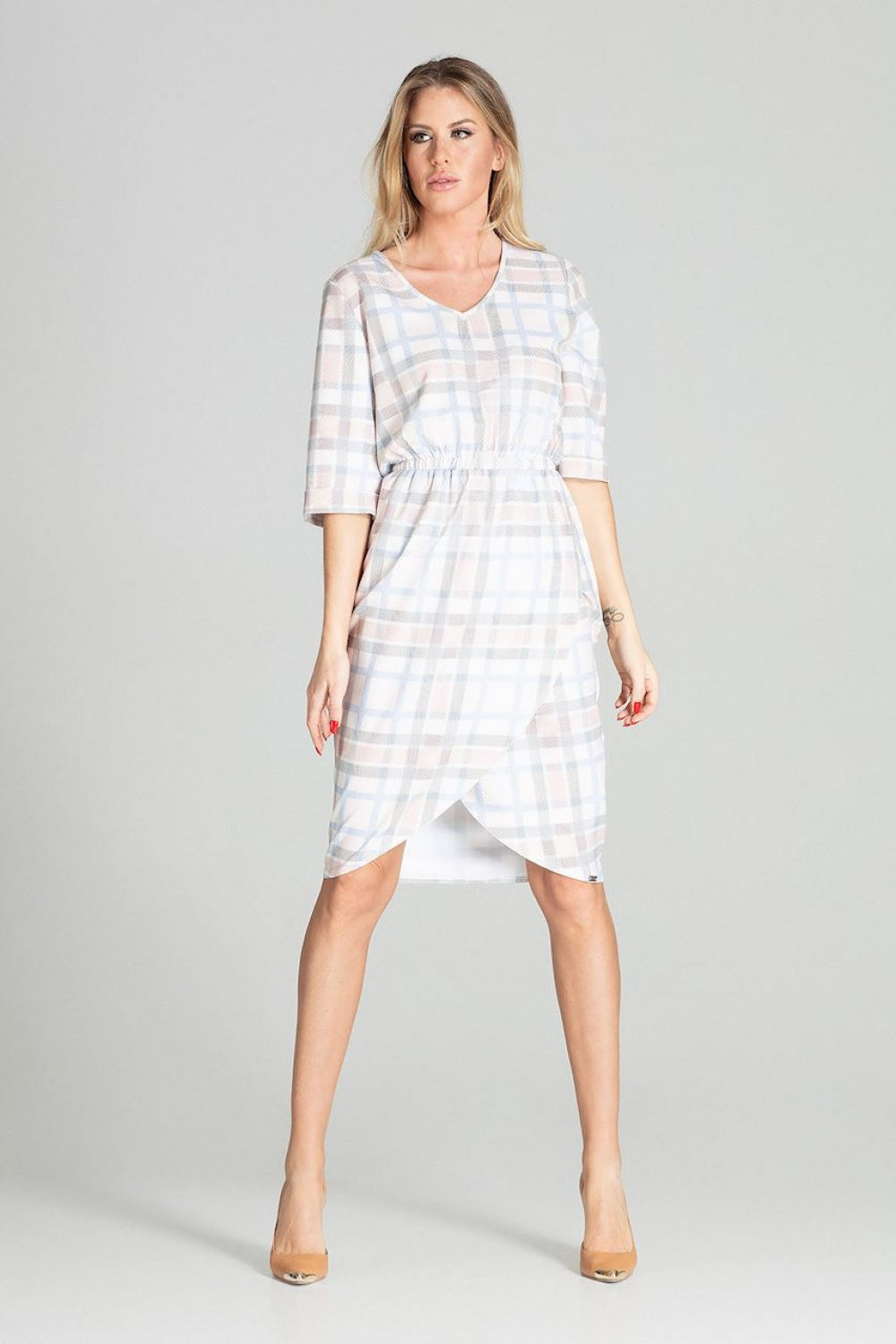 Figl Patterned Midi Dress