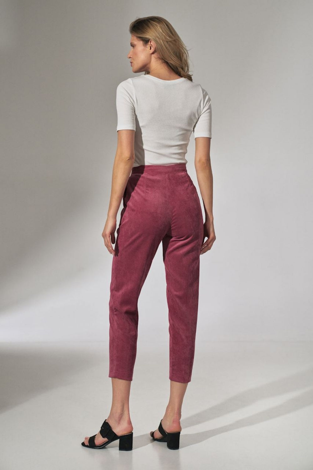 Figl Pink Pleated Trousers - view 3
