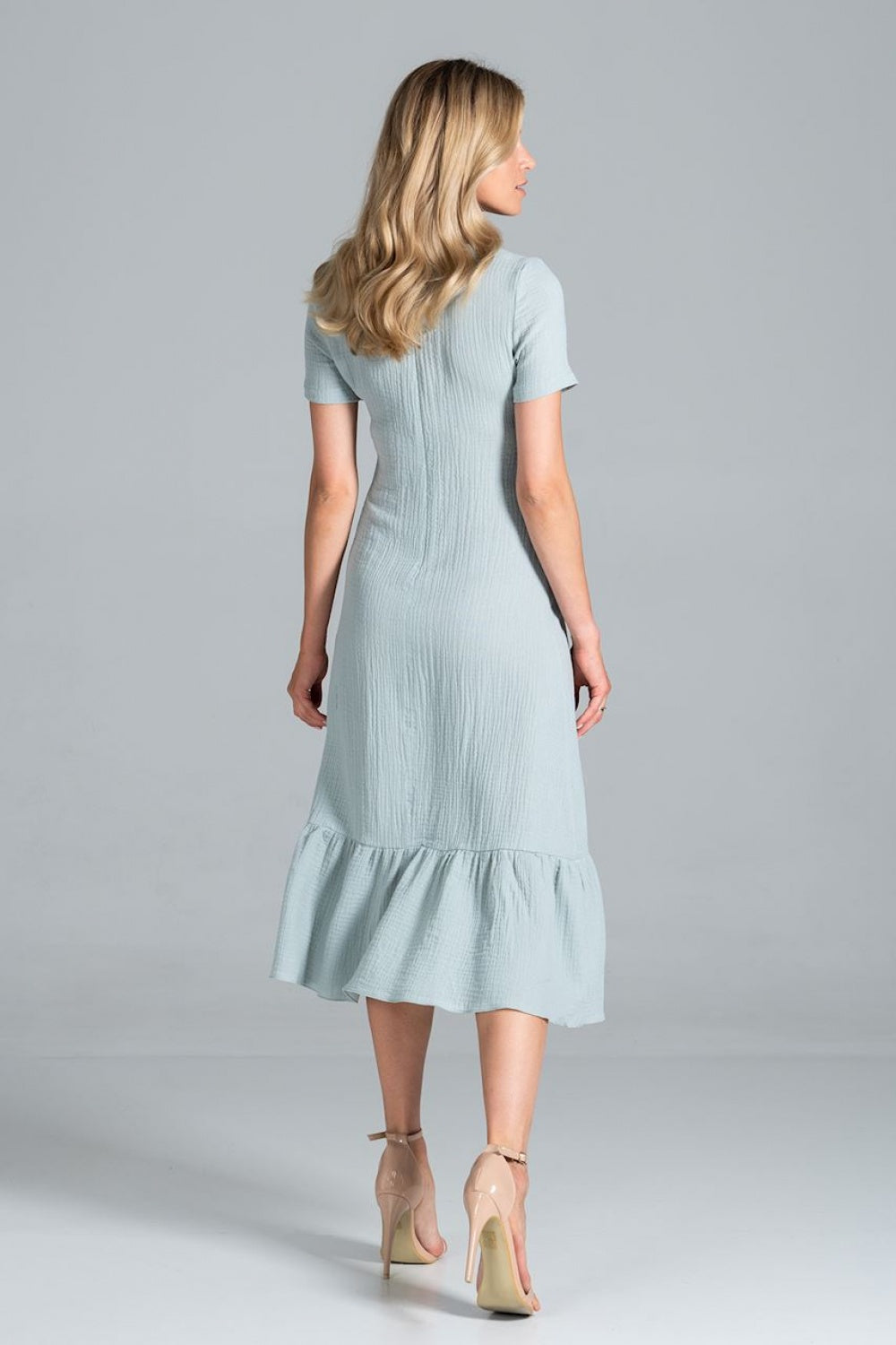 Figl Mint Midi Flared Dress - view 3