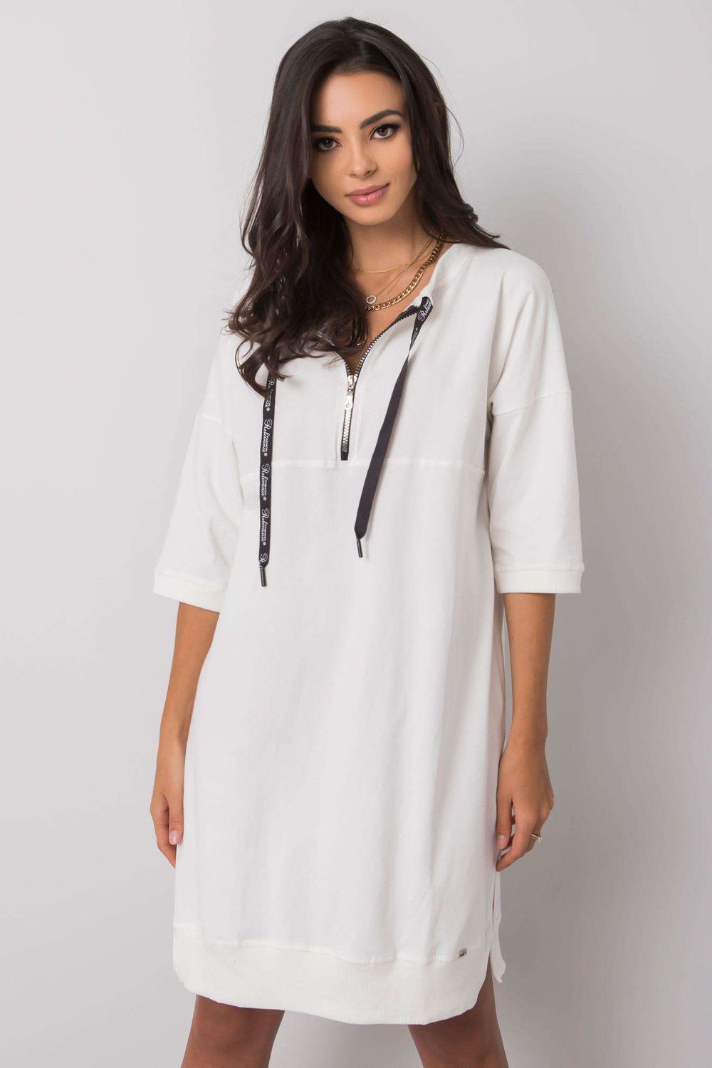 Relevance Ecru Cotton Dress