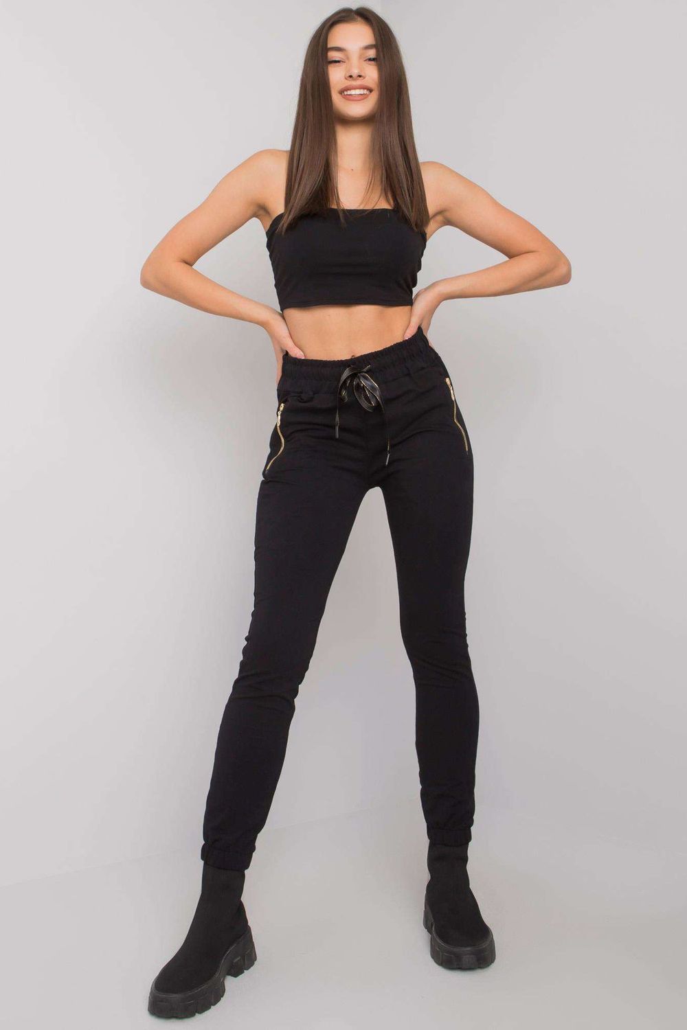 Relevance Black Joggers - view 2
