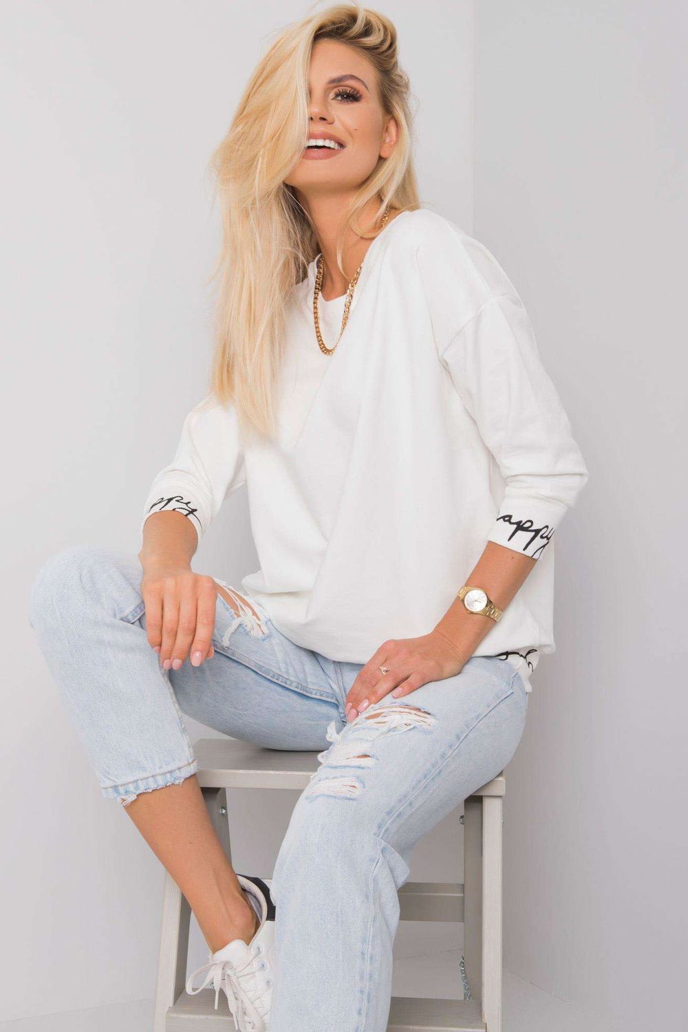 Relevance Ecru Sweatshirt - view 2