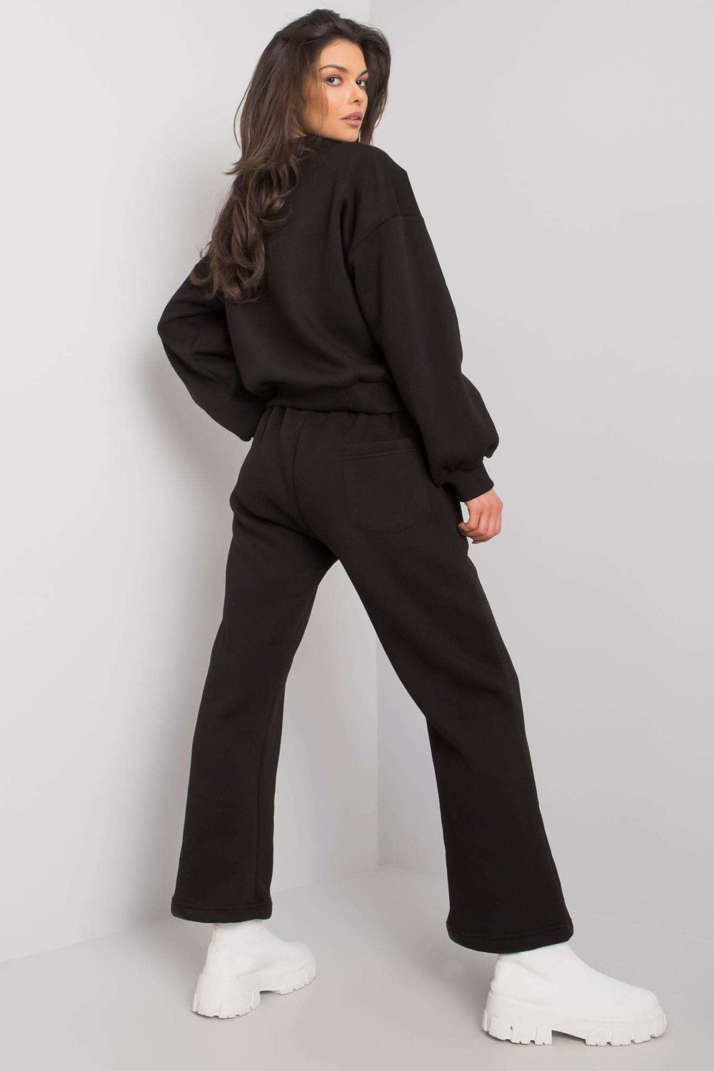 Ex Moda Black Long Sleeve Co-Ord Set - view 3
