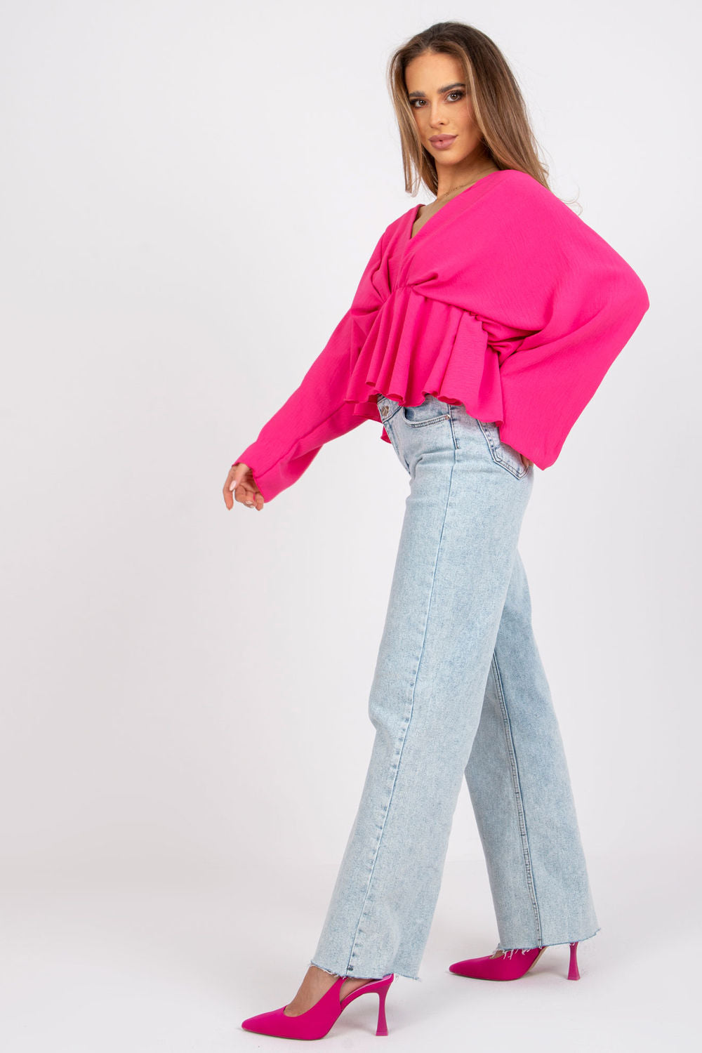 Italy Moda Pink Blouse - view 2