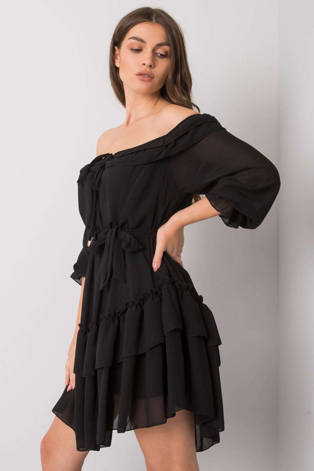 Och Bella Black Dress - view 2