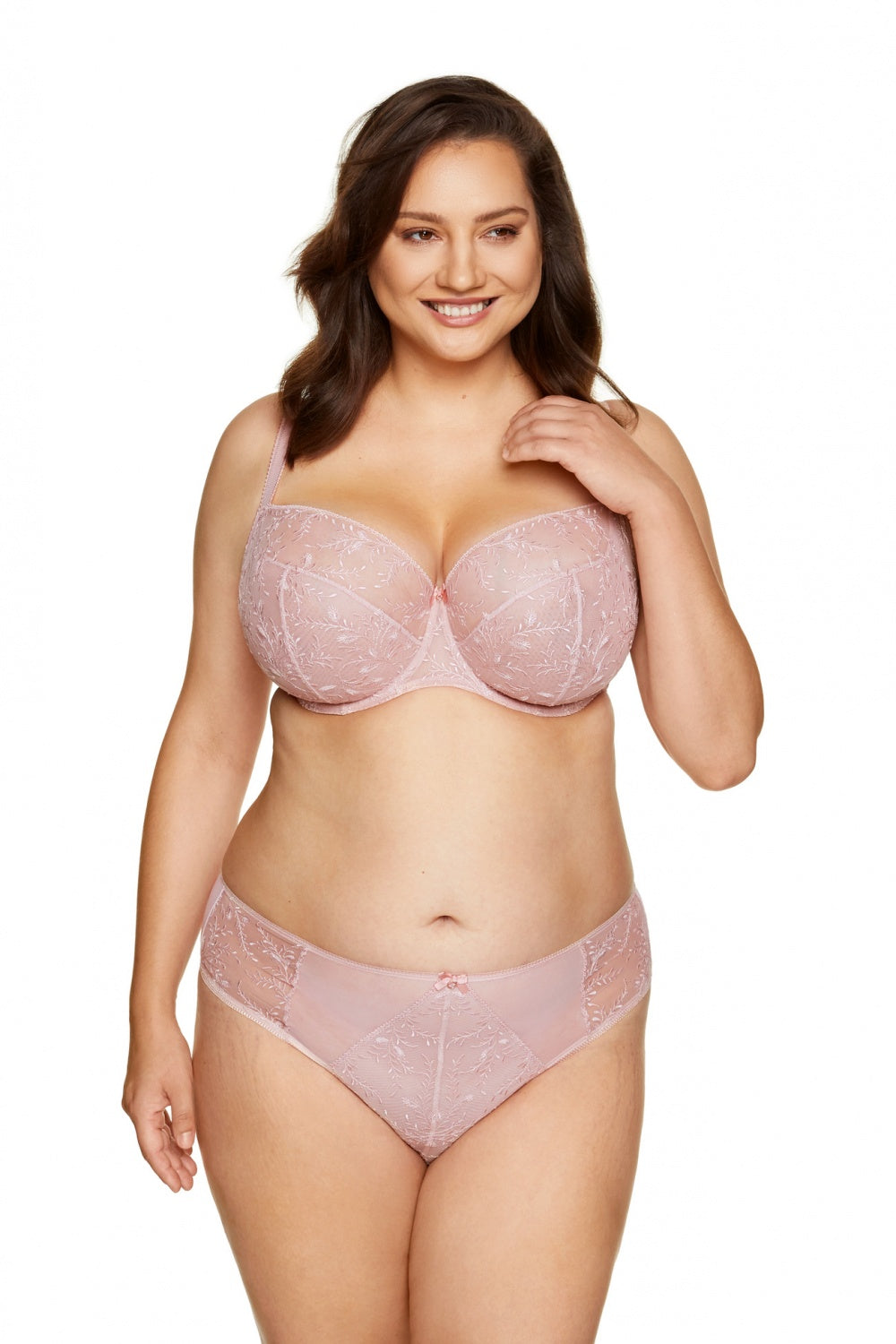 Gorteks Harmony F Pink Mesh Knickers - view 2