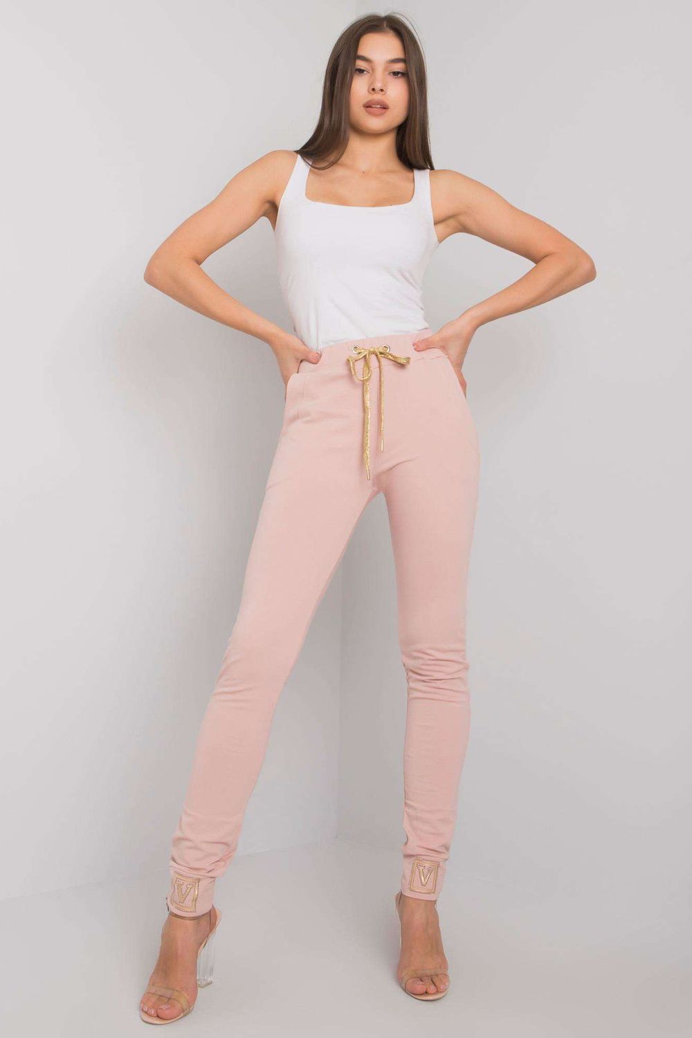 Relevance Light Pink Joggers - view 2