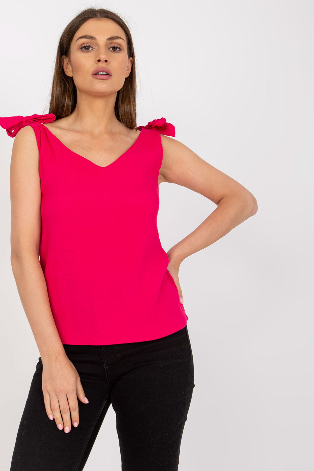 Rue Paris Fuchsia Cami Top
