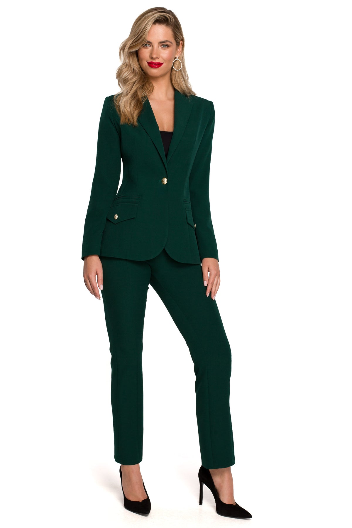Makover Bottle Green Jacket - view 2