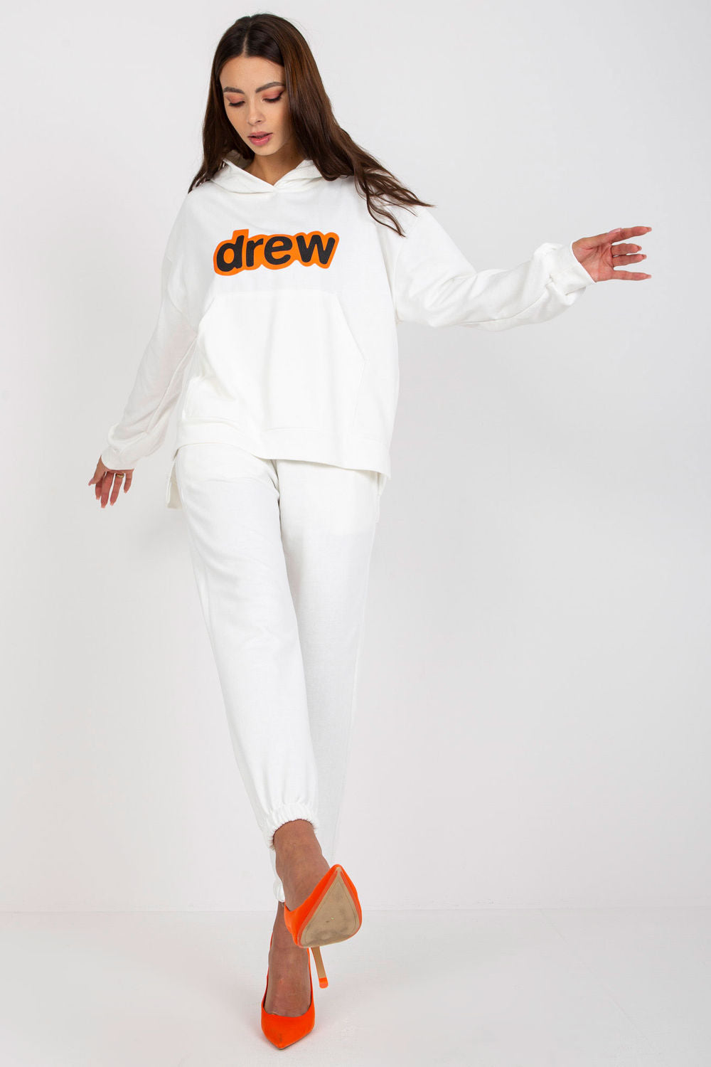 Ex Moda White Long Sleeve Co-Ord Set