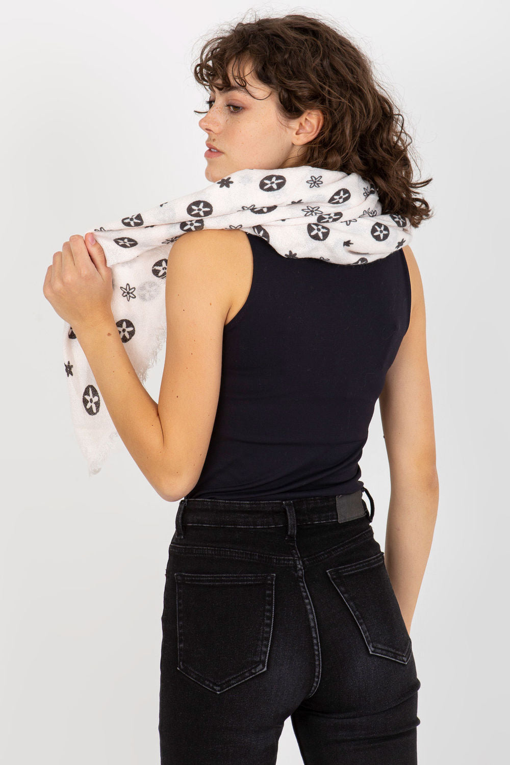 AT Light Pink Neck Scarf - view 3