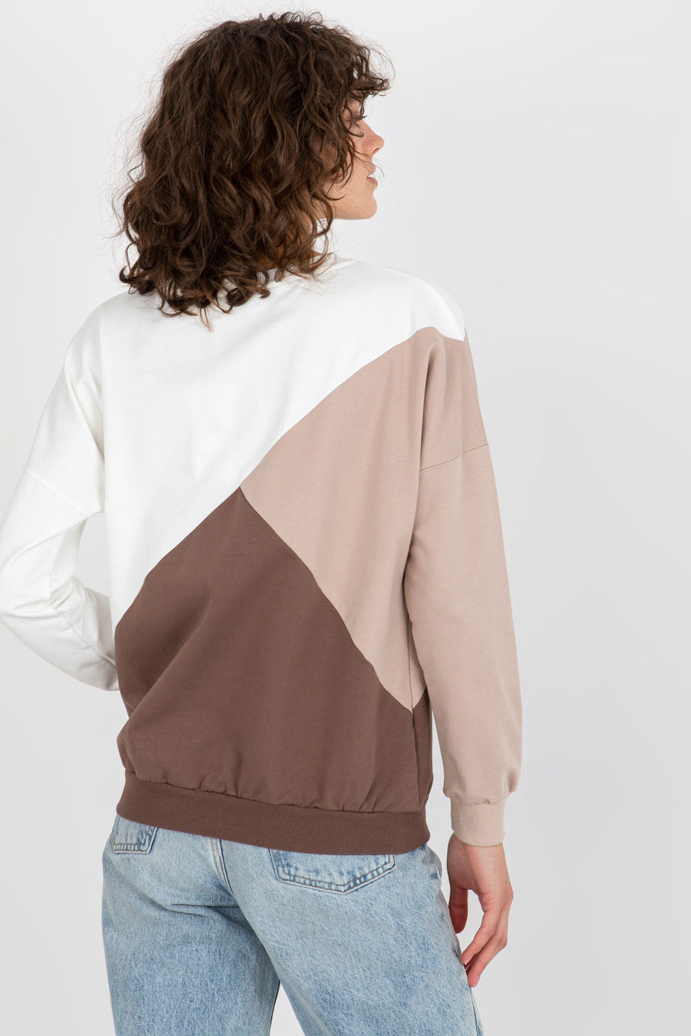 Relevance Brown Long Sleeve Sweatshirt - view 3