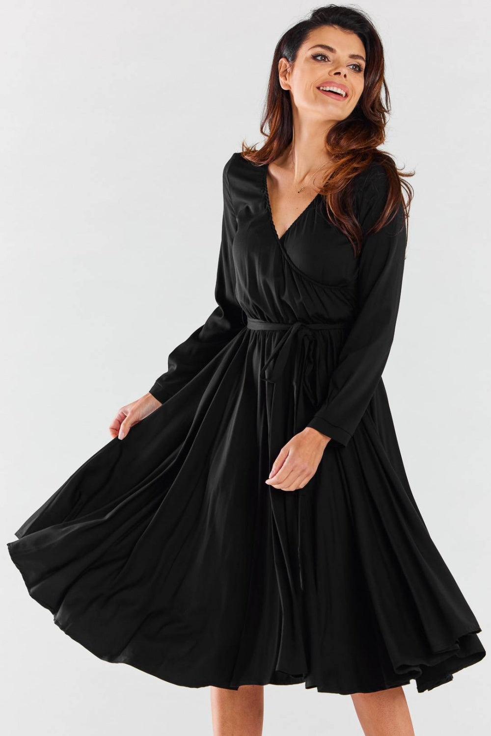 Awama Black Dress