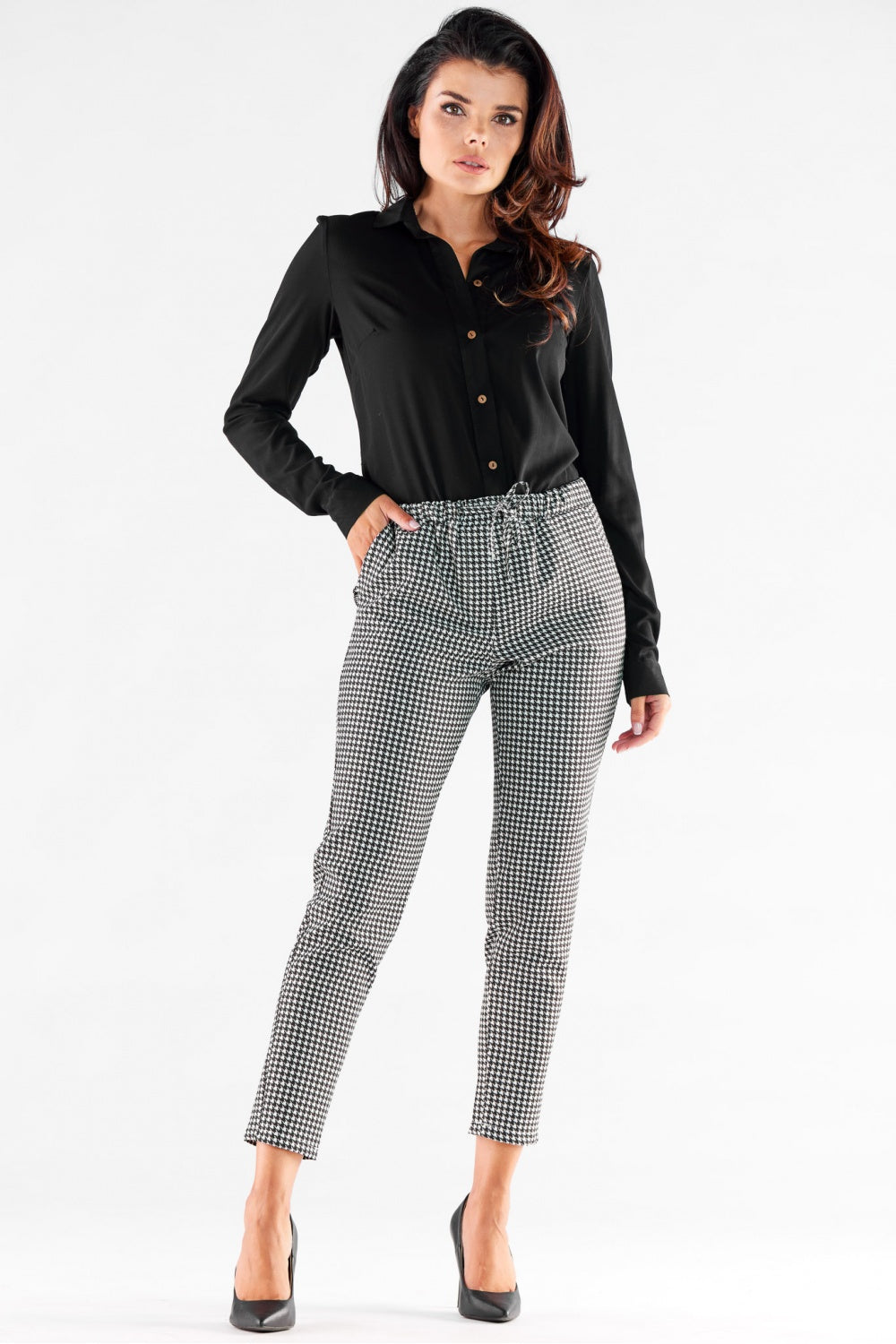 Awama Houndstooth Trousers