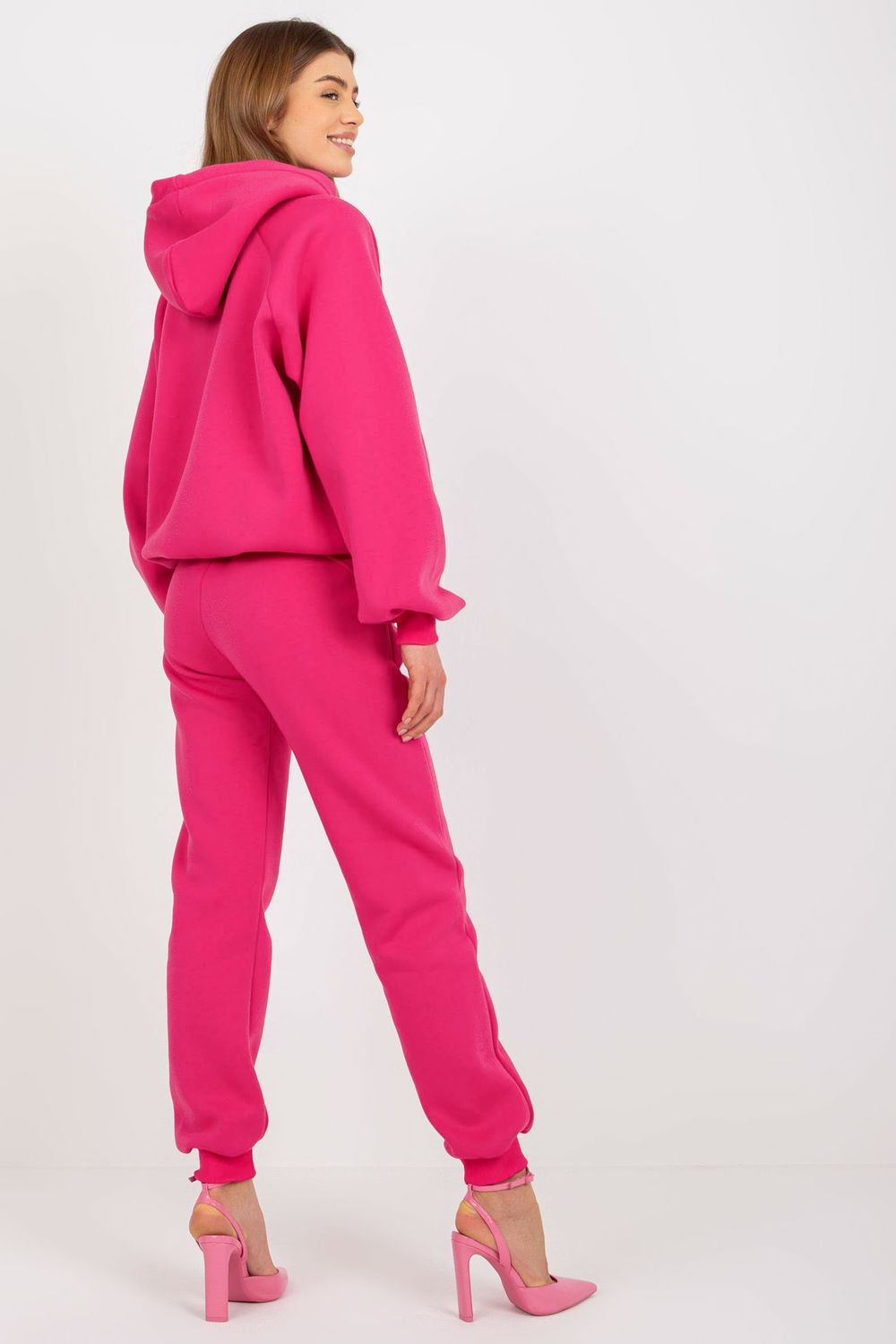Ex Moda Fuchsia Long Sleeve Co-Ord Set - view 3