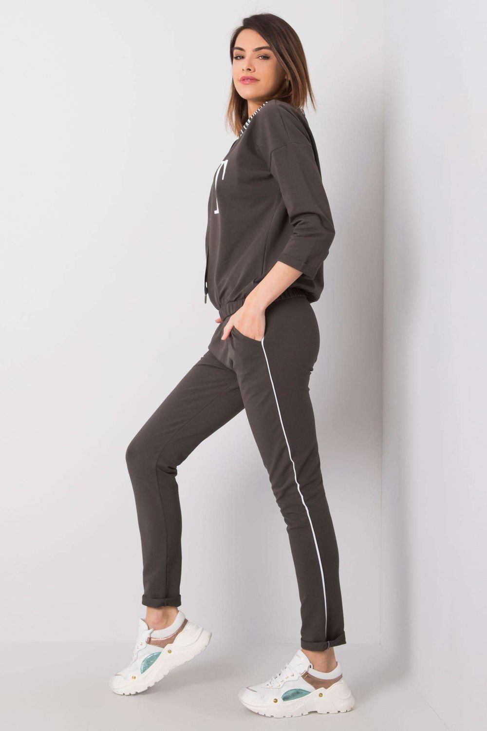 Relevance Dark Khaki Co-Ord Set - view 2