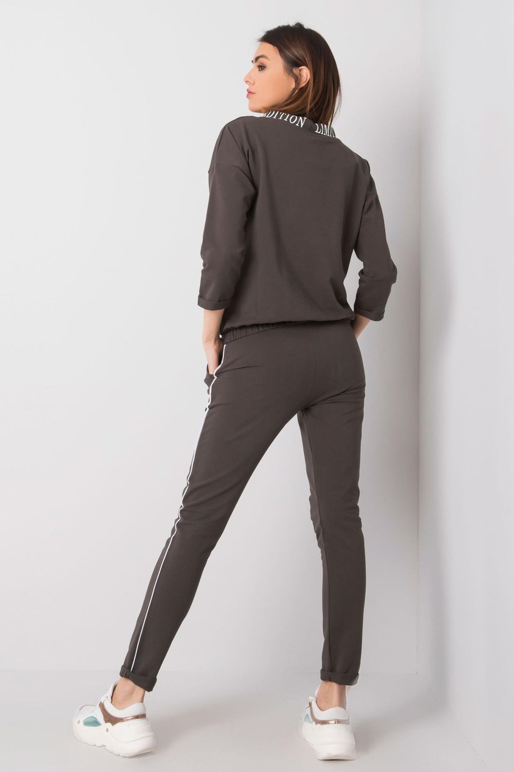 Relevance Dark Khaki Co-Ord Set - view 3