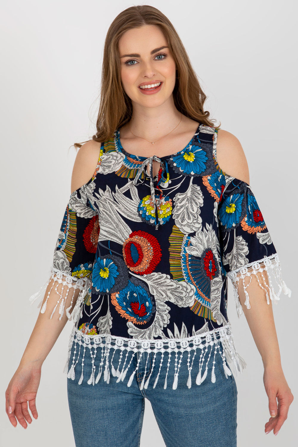AT Navy Blouse