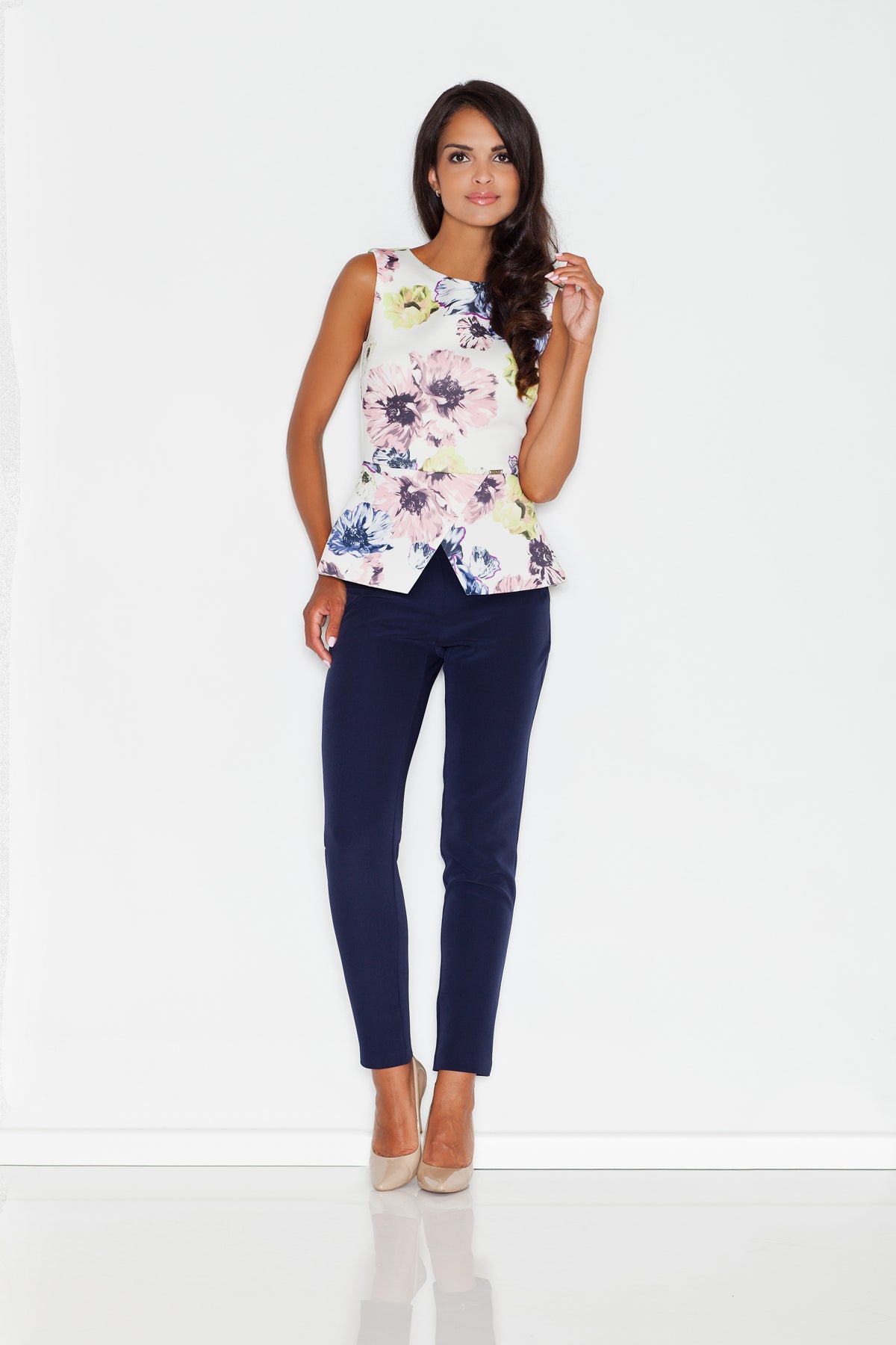 Figl Navy Trousers