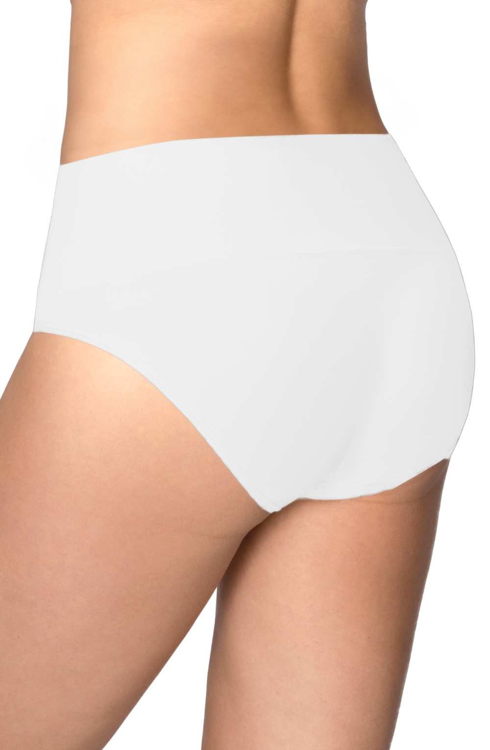 Control Body Tummy White Briefs - view 3