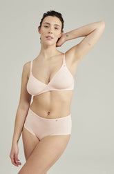 The Second Skin Stretch Easy Does It Bralette Blush Pink