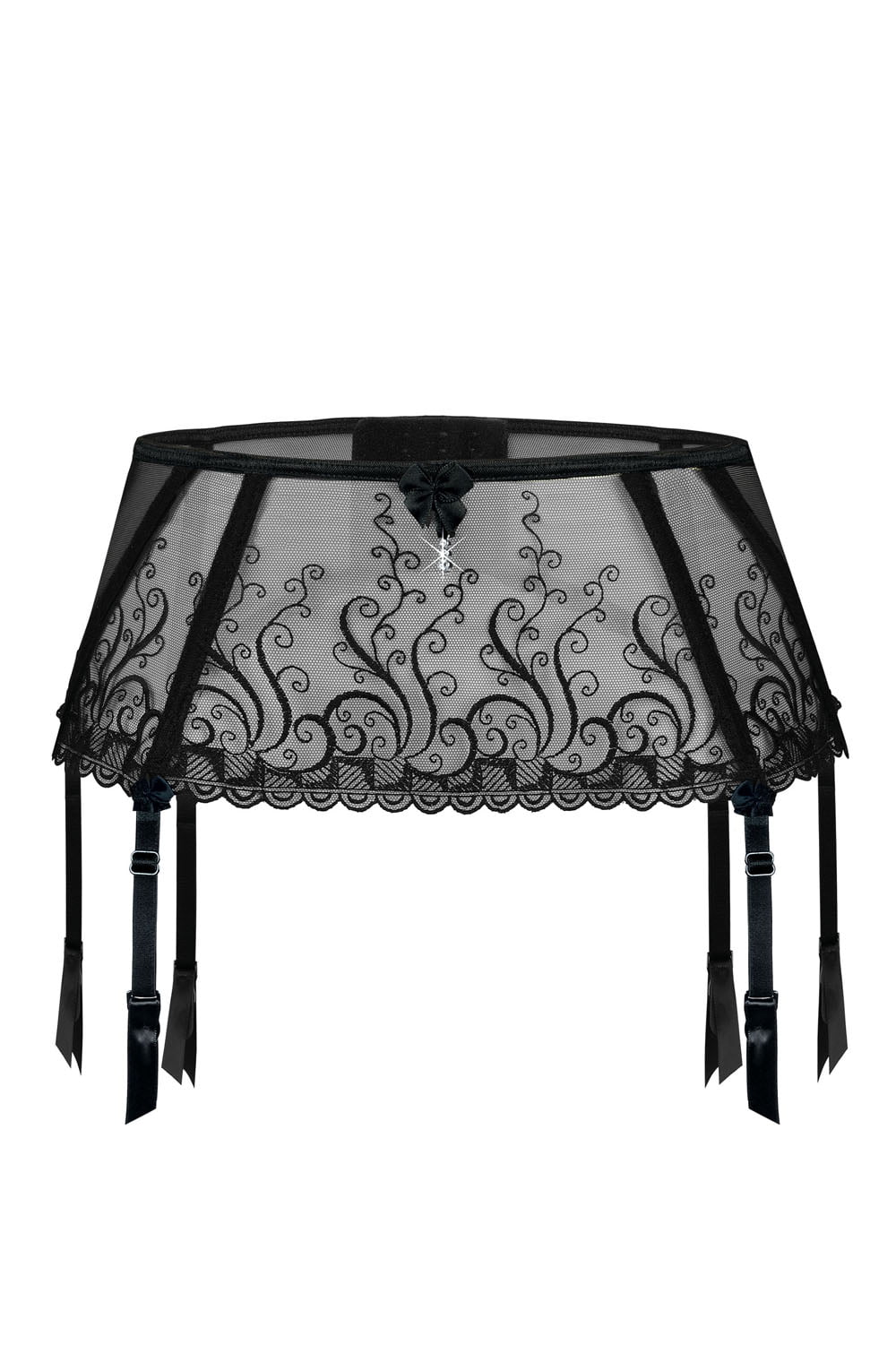 Roza Anuk Black Suspender Belt - view 3
