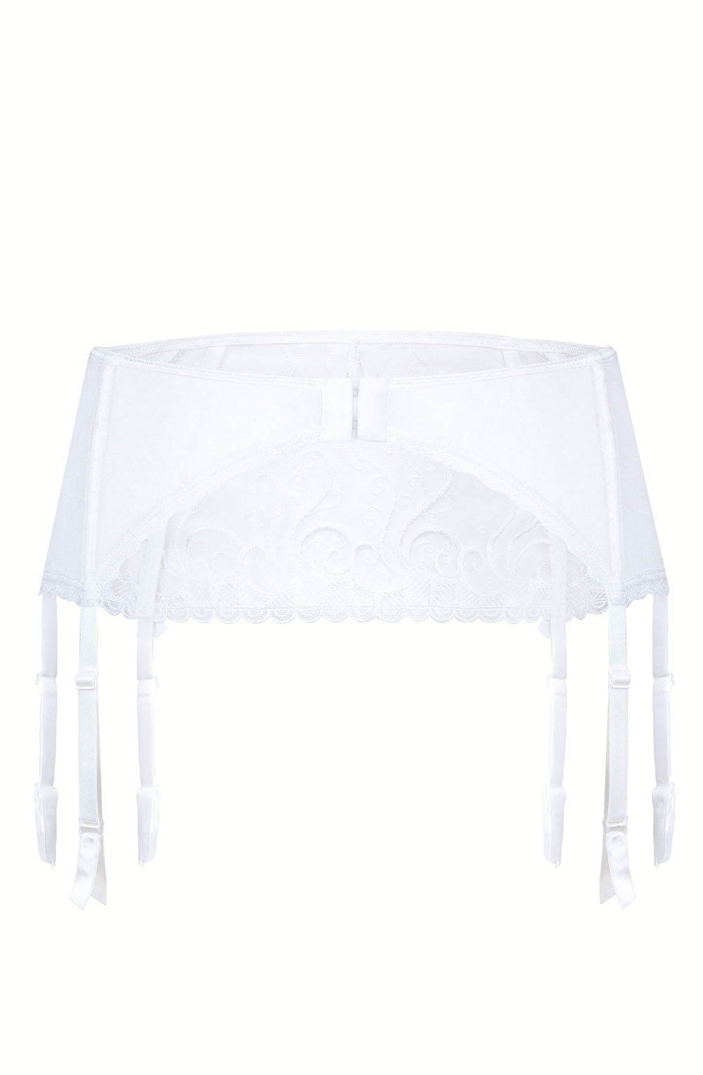 Roza Anuk White Suspender Belt - view 4