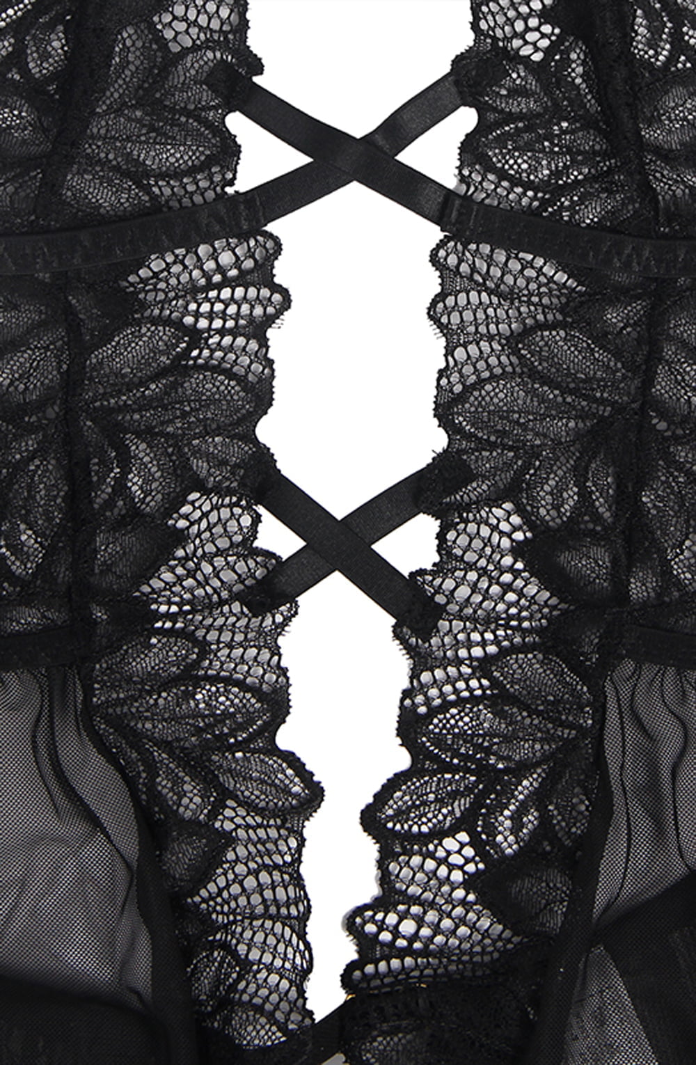 YesX Black Lace Teddy - view 12