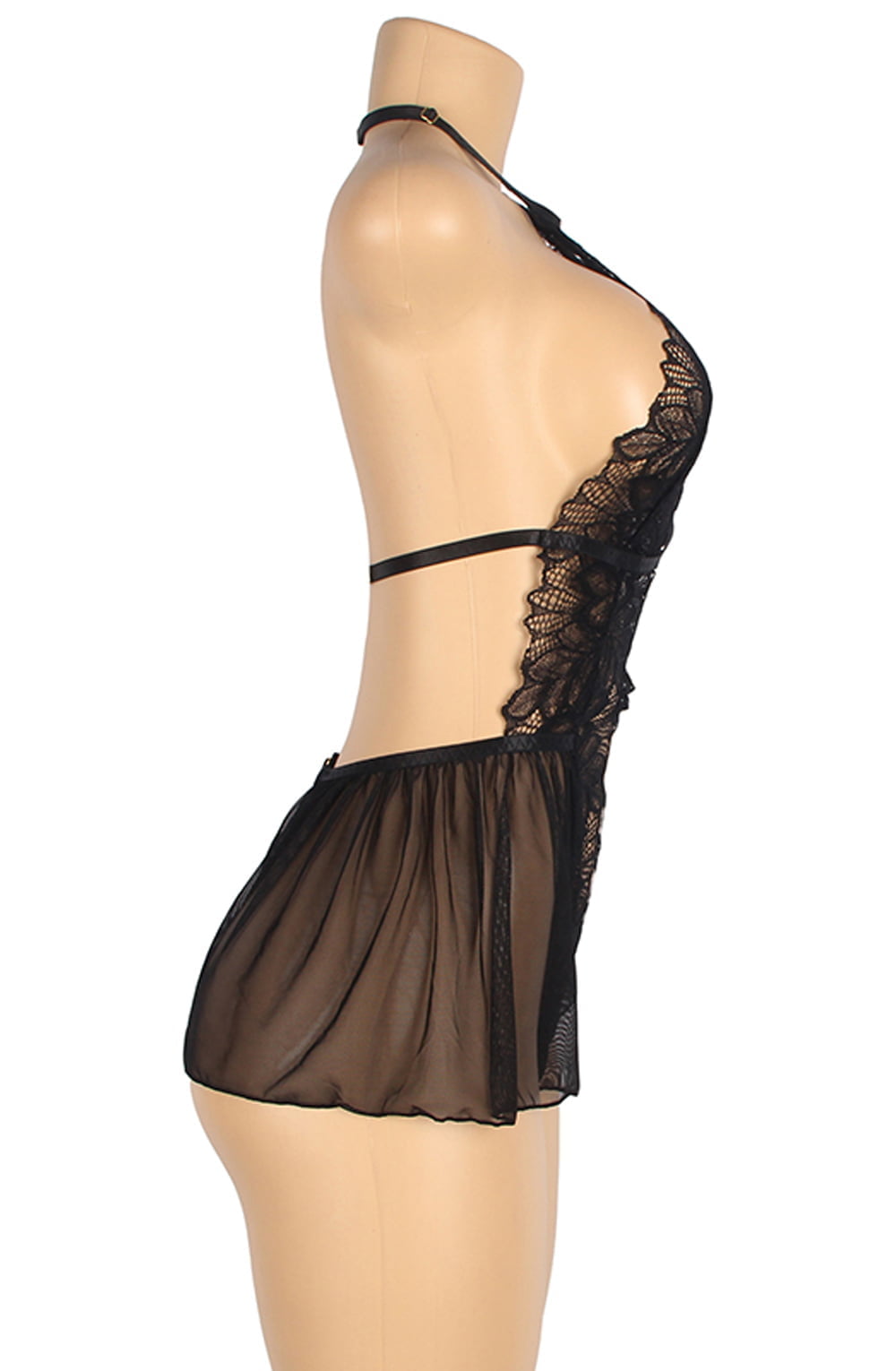 YesX Black Lace Teddy - view 8