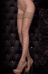 Ballerina 325 Hold Ups Nero (Black) / Skin