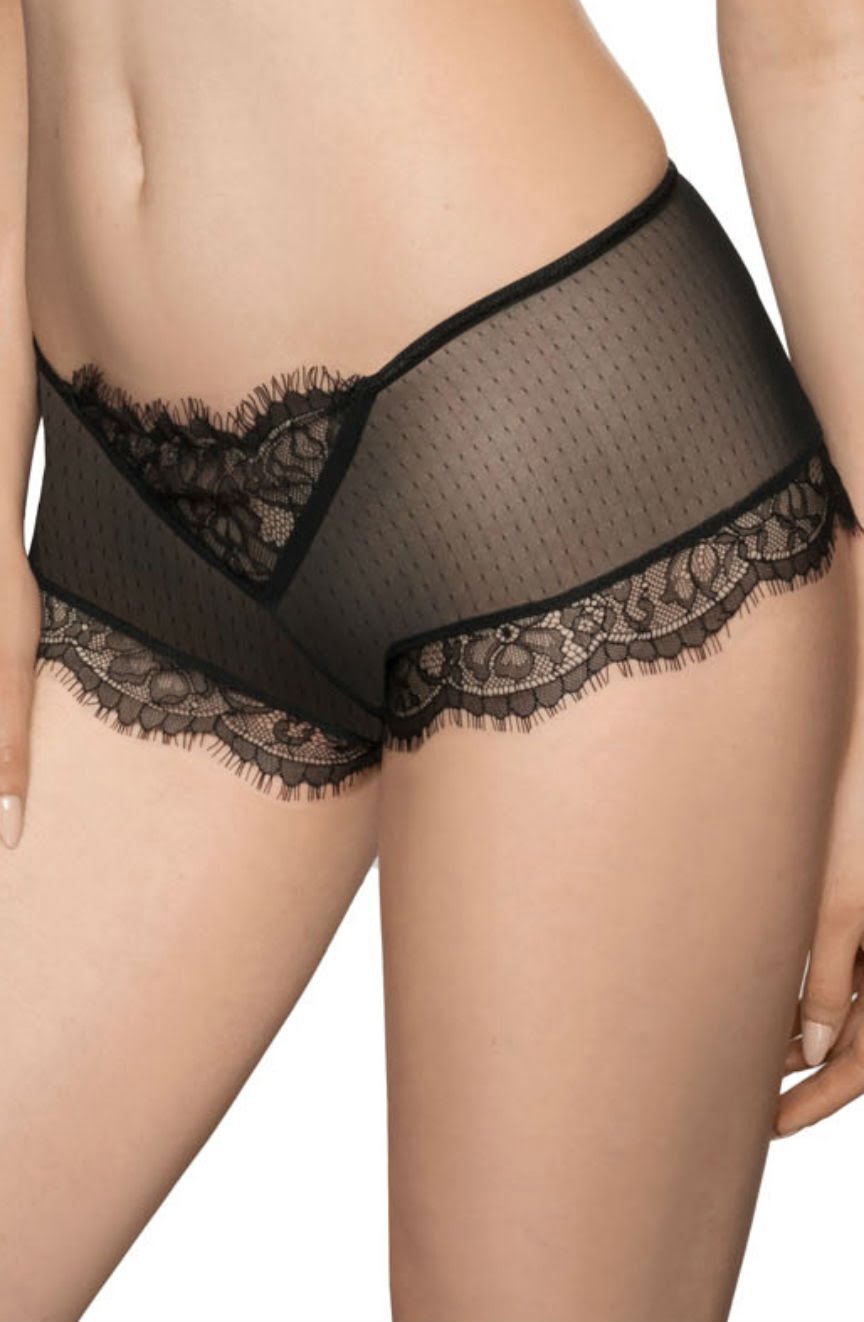 Roza Idrisa Black Lace Briefs