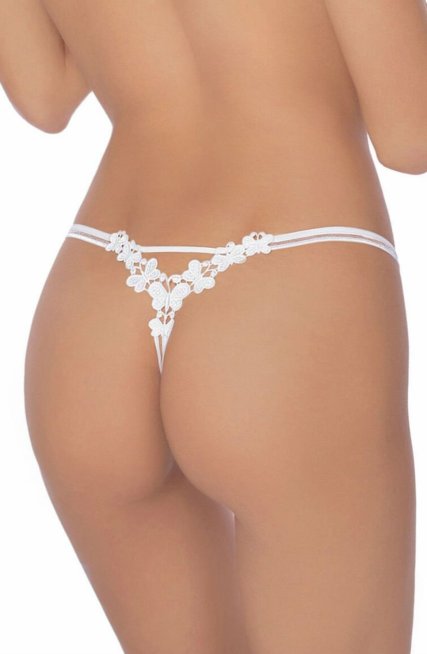 Roza Fiona White Thong - view 2