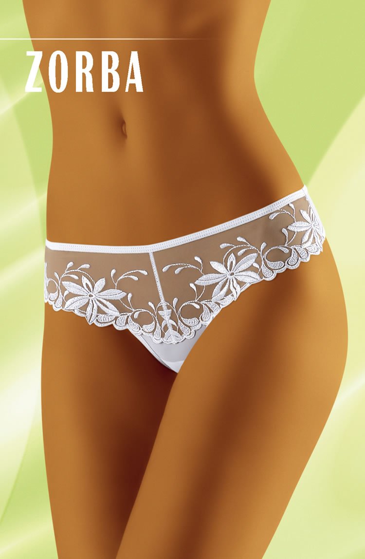 Wolbar Zorba White Thong