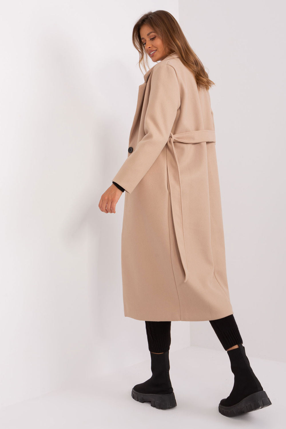 Och Bella Beige Coat - view 3