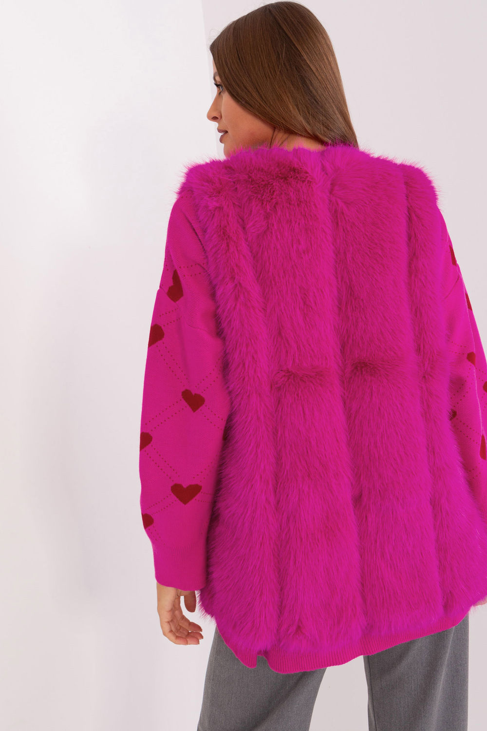 AT Fuchsia Gilet - view 3