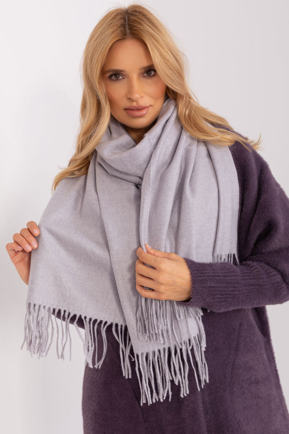 AT Light Violet Shawl