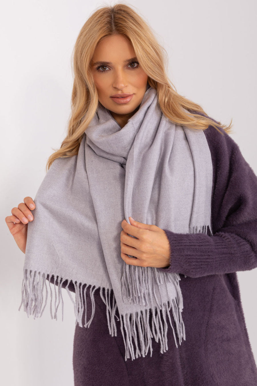 AT Light Violet Shawl